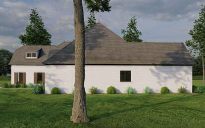 European House Plan #110-01008 Elevation Photo