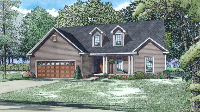 House Plan House Plan #16795 Front Elevation