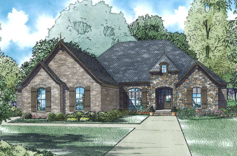 House Plan House Plan #16796 Front Elevation