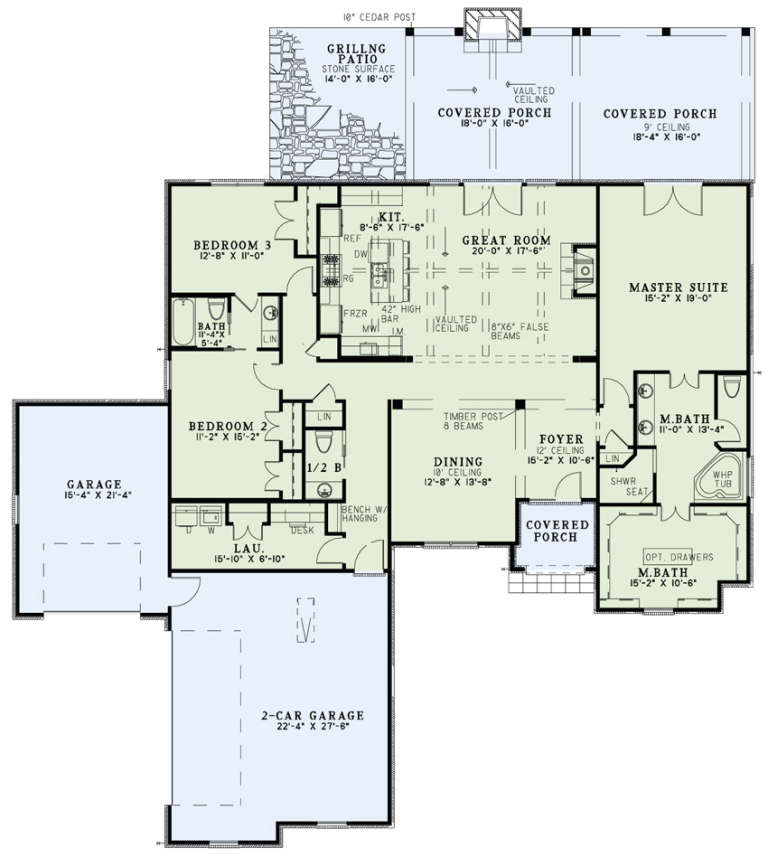 House Plan House Plan #16796 Drawing 1