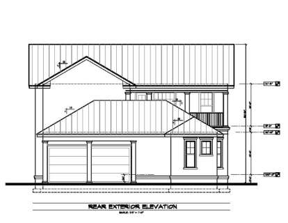 Charleston House Plan #028-00017 Elevation Photo
