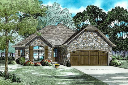 House Plan House Plan #16802 Front Elevation