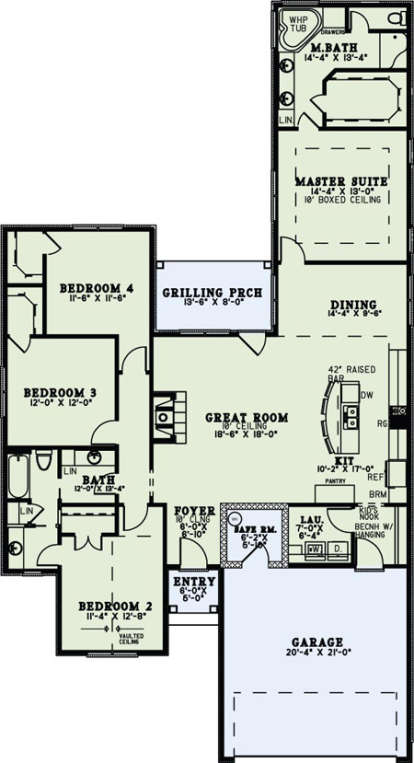 House Plan House Plan #16802 Drawing 1