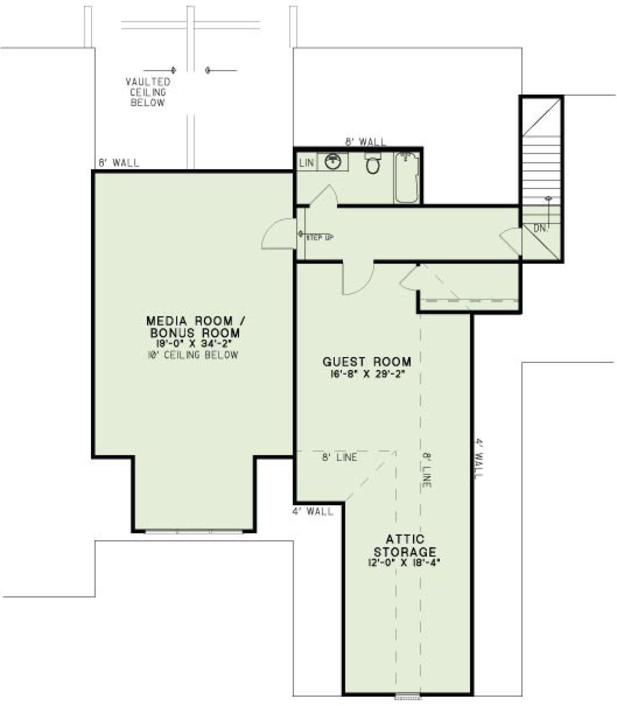Floorplan 2 for House Plan #110-01017
