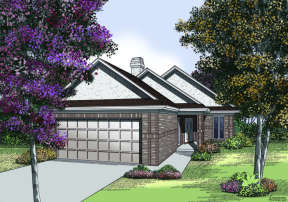 Traditional House Plan #048-00074 Elevation Photo