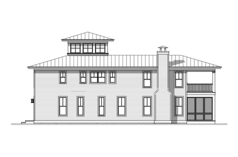 Coastal House Plan #1637-00105 Additional Photo