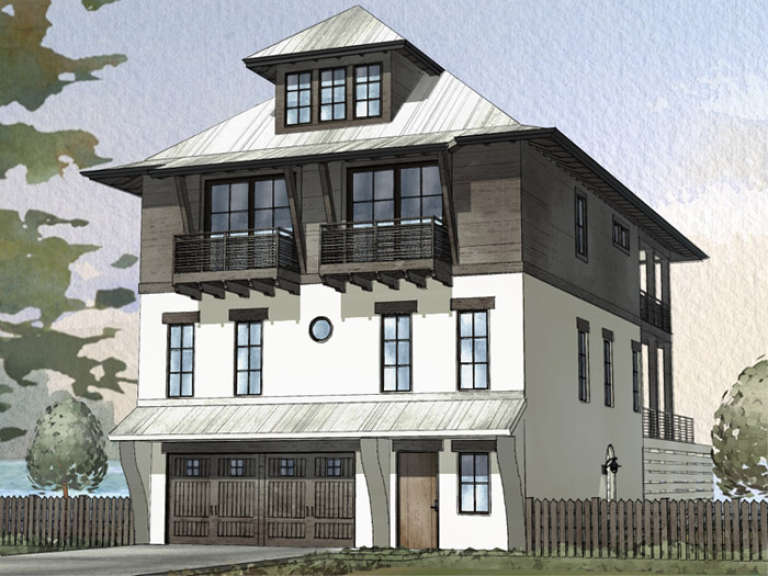 House Plan House Plan #16814 Front Elevation