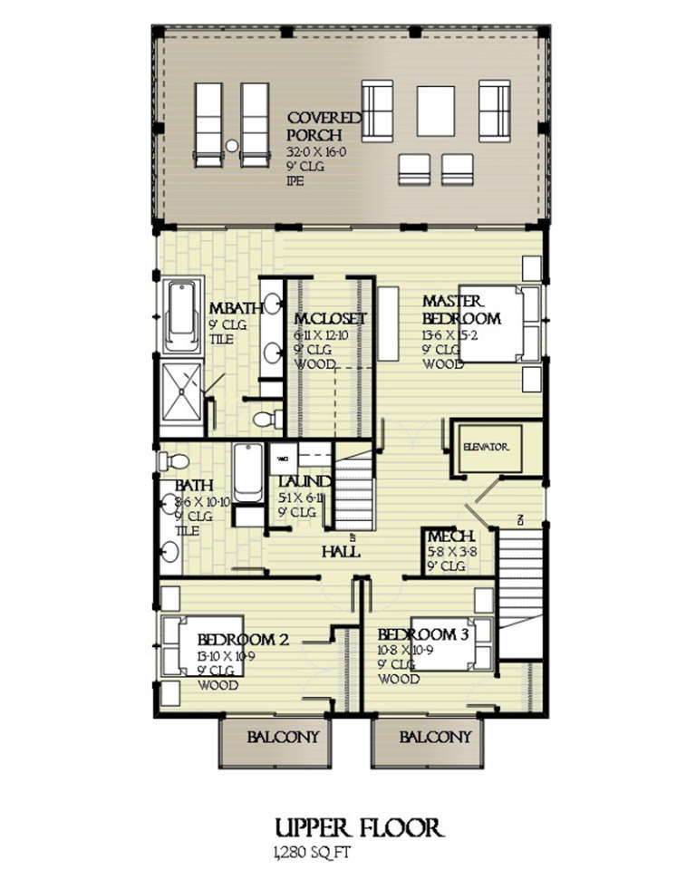 House Plan House Plan #16814 Drawing 2