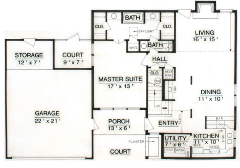 House Plan House Plan #16815 Drawing 1