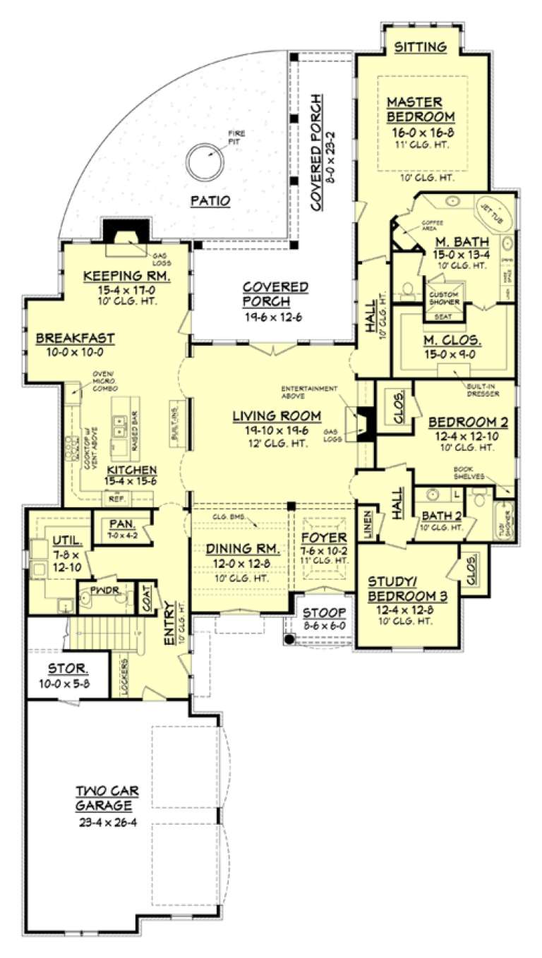House Plan House Plan #16819 Drawing 1
