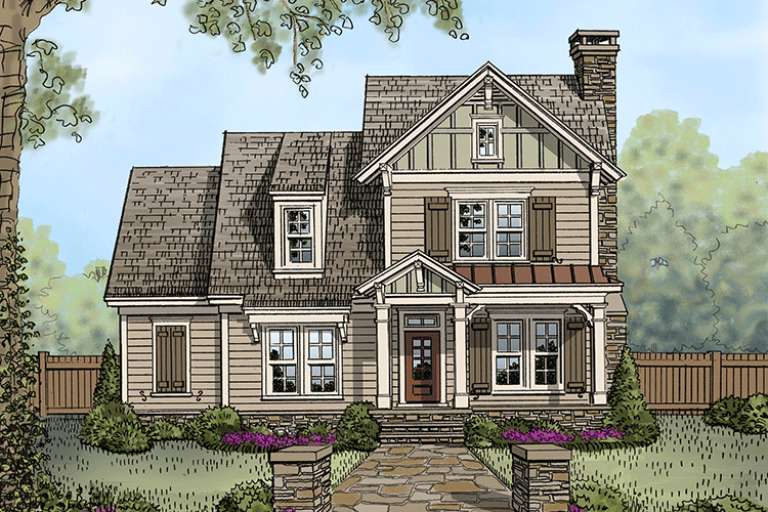 House Plan House Plan #16821 Front Elevation