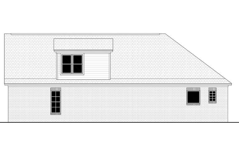 French Country House Plan #041-00115 Elevation Photo