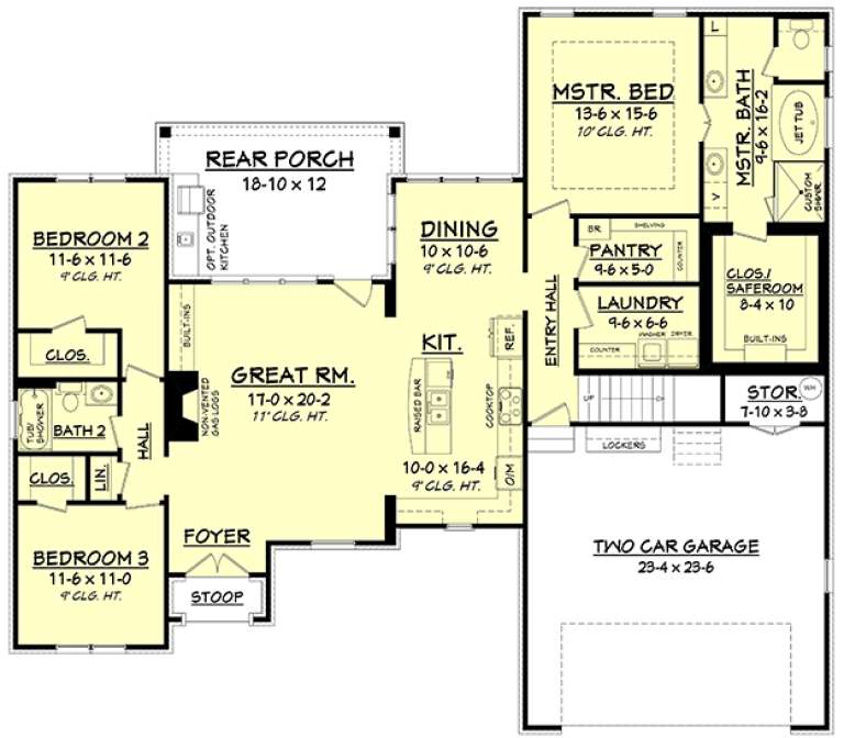 House Plan House Plan #16828 Drawing 1