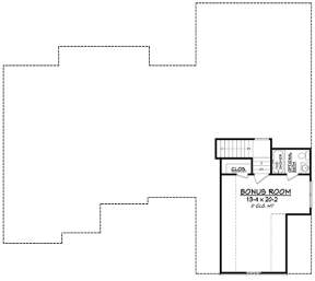 Bonus Room for House Plan #041-00115