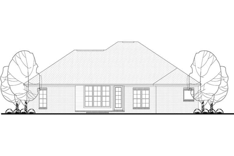 Craftsman House Plan #041-00116 Elevation Photo