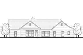 Ranch House Plan #041-00117 Elevation Photo