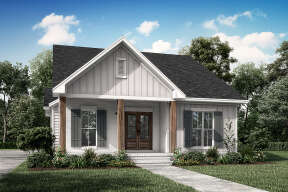 Craftsman House Plan #041-00118 Elevation Photo