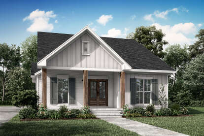 Craftsman House Plan #041-00118 Elevation Photo