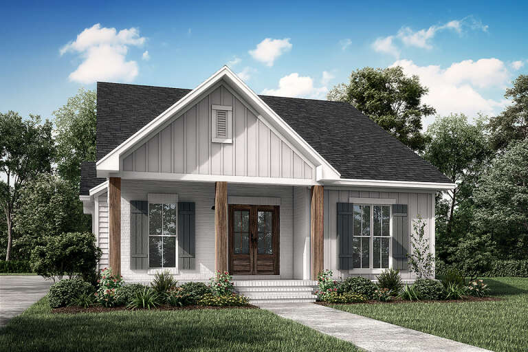 House Plan House Plan #16835 Front Elevation 