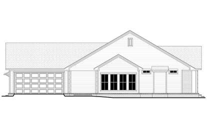 Craftsman House Plan #041-00118 Elevation Photo