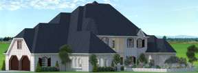 Luxury House Plan #9940-00001 Elevation Photo