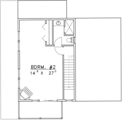 Second Floor for House Plan #039-00346