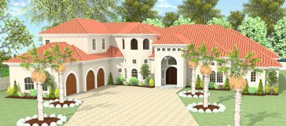 House Plan House Plan #16850 Front Elevation
