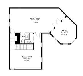 Floorplan 2 for House Plan #9940-00002