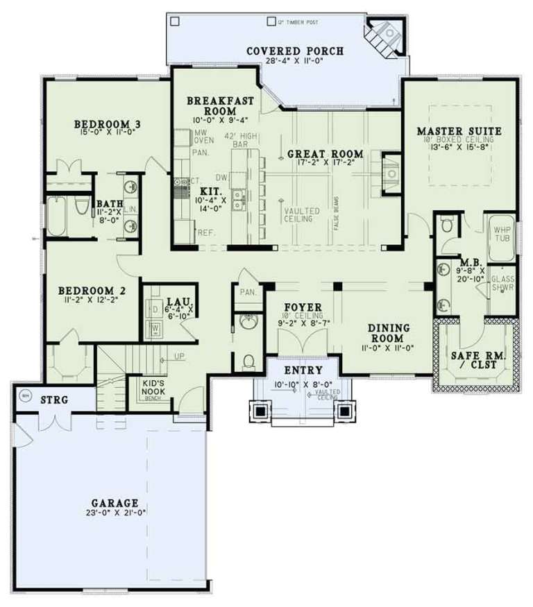 House Plan House Plan #16853 Drawing 1