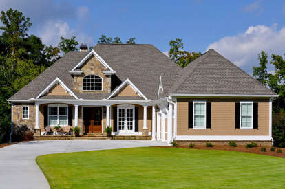3 Bed, 2 Bath, 2297 Square Foot House Plan - #286-00056