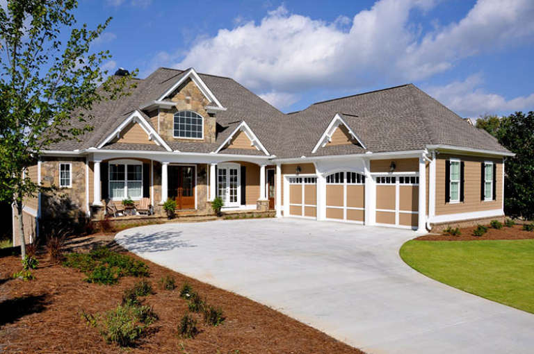 Craftsman House Plan #286-00056 Elevation Photo