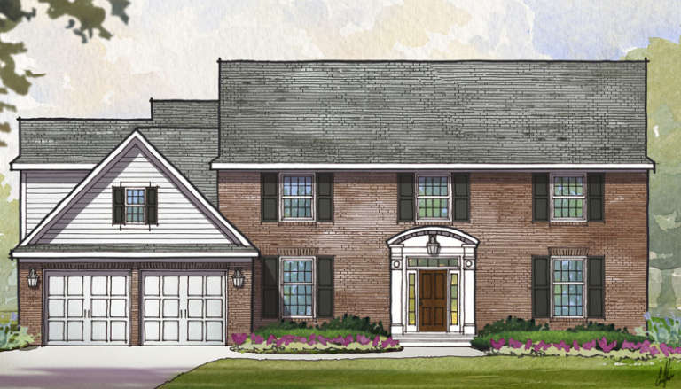 House Plan House Plan #16856 Front Elevation