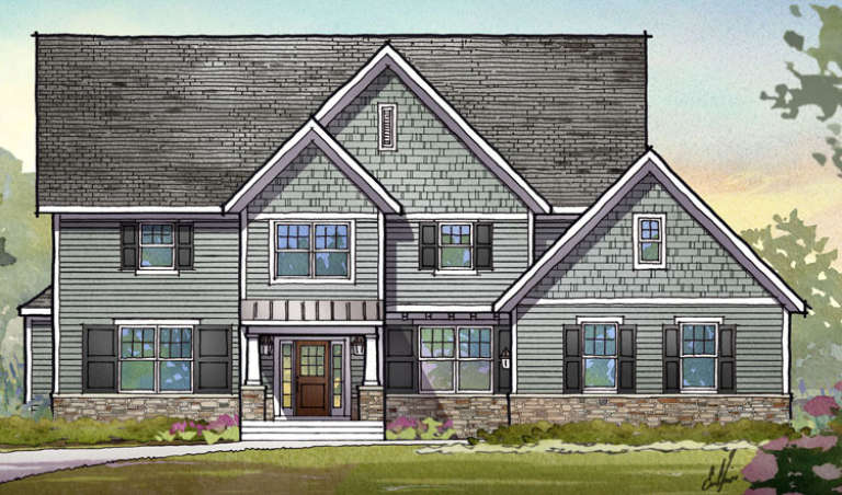 House Plan House Plan #16858 Front Elevation