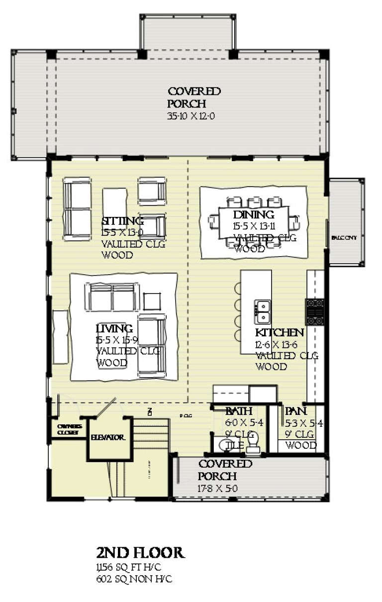 House Plan House Plan #16859 Drawing 3