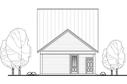 Cottage House Plan #041-00121 Elevation Photo