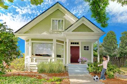 House Plan House Plan #16873 Front Elevation