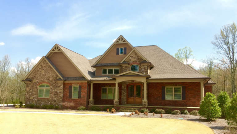 Traditional House Plan #286-00058 Elevation Photo