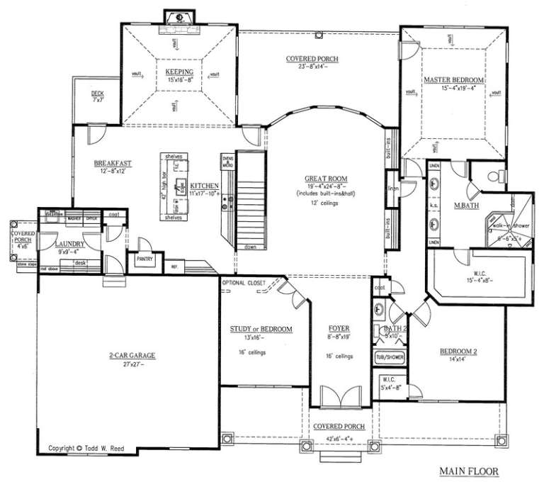 House Plan House Plan #16878 Drawing 1
