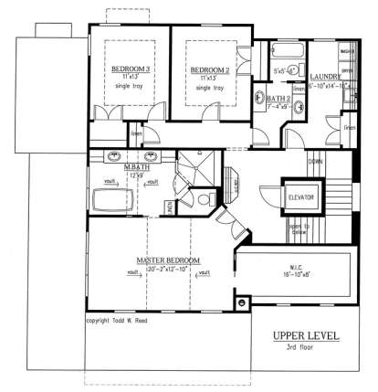 Floorplan 2 for House Plan #286-00059