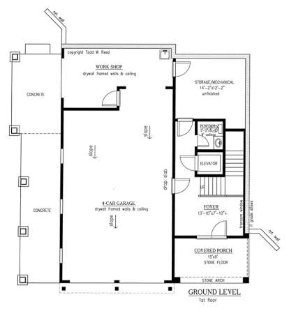 Lower Level for House Plan #286-00059