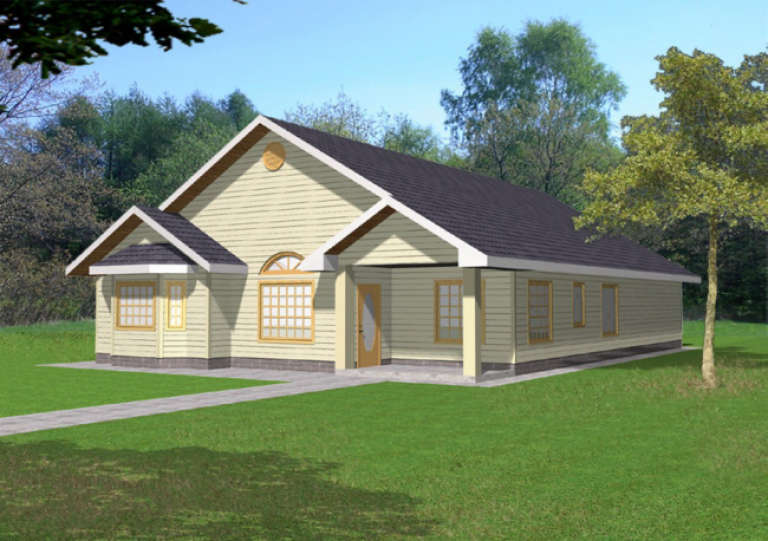 House Plan House Plan #1688 Front Elevation