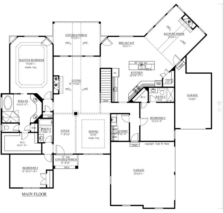 House Plan House Plan #16880 Drawing 1