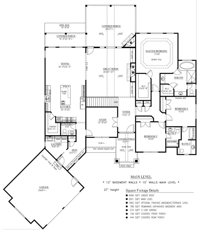 House Plan House Plan #16881 Drawing 1