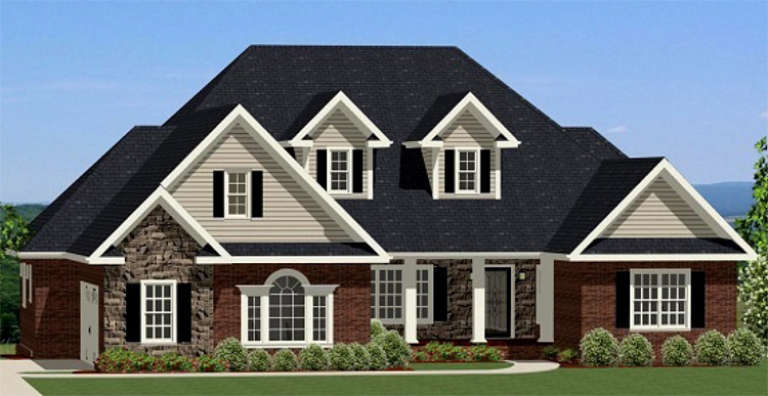 House Plan House Plan #16882 Front Elevation