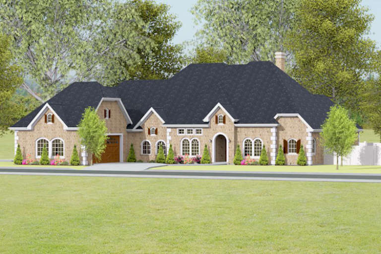 House Plan House Plan #16885 Front Elevation