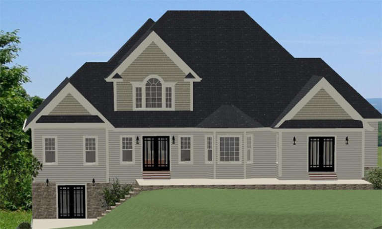 Craftsman House Plan #6849-00021 Elevation Photo