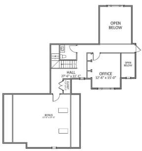 Floorplan 2 for House Plan #6849-00021