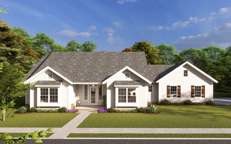 House Plan House Plan #16888 Front Elevation 