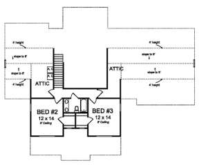 Floorplan 2 for House Plan #4848-00328