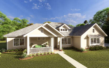 Craftsman House Plan #4848-00329 Elevation Photo